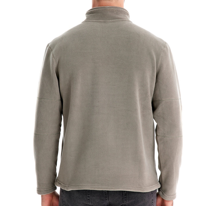 Herren Mikrofleece Pullover mit halbem Reißverschluss Echoarchiv