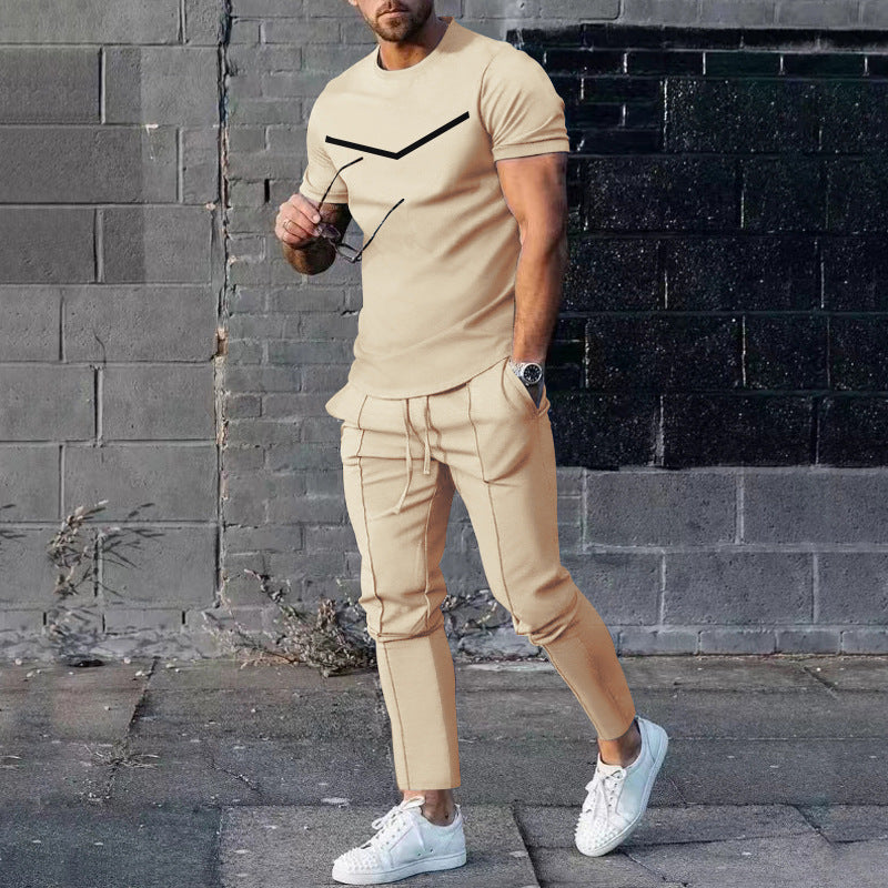 Herren Sportliches Set aus atmungsaktivem Material mit bequemer Passform Echoarchiv