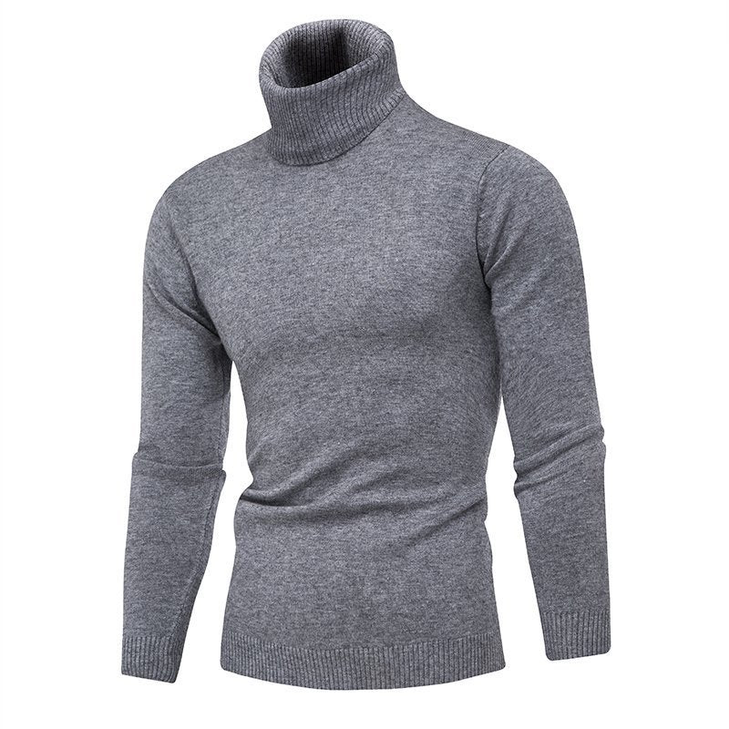 Herren Hochwertiger Rollkragenpullover Echoarchiv 1761379400