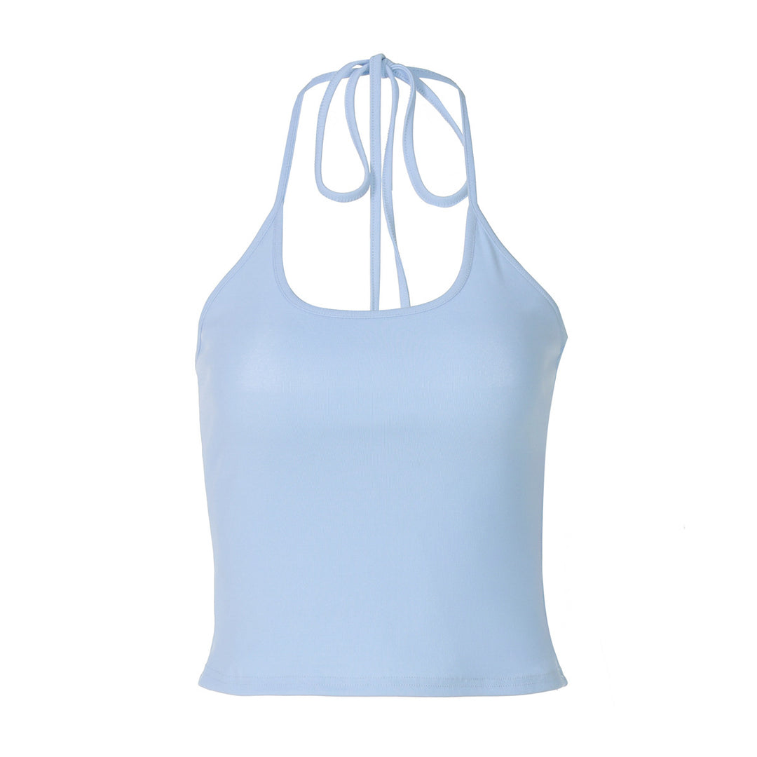 Damen Sportliches Haltertop aus atmungsaktivem Material Echo Archiv