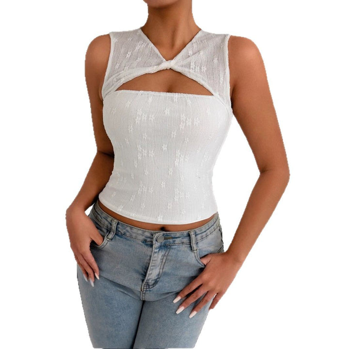 Damen Elegantes und innovatives Crop-Top Echo Archiv