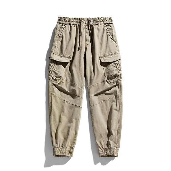 Herren Cargo-Joggerhose mit ergonomischen Kniepasse, elastischem Tunnelzugbund und großvolumigen Klappentaschen Echo Archiv