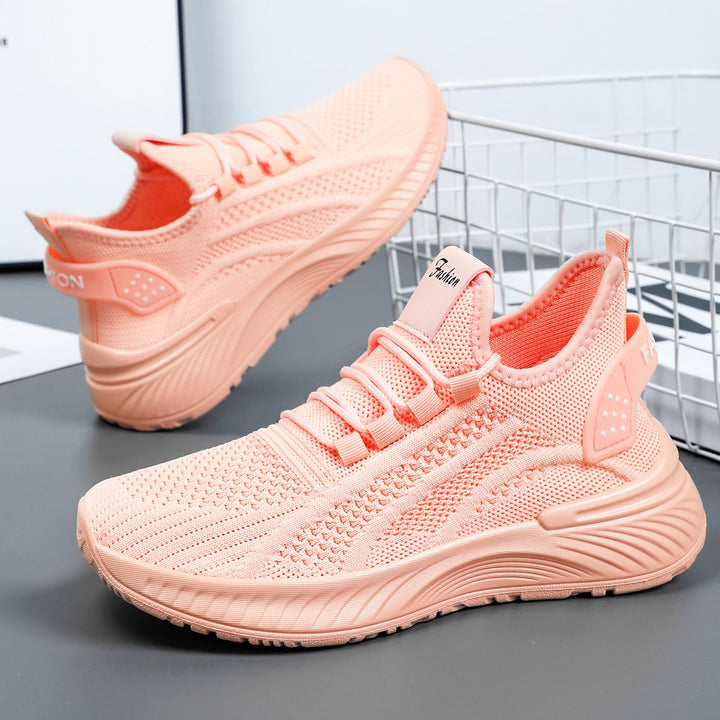 Damen Sportliche Lauf-Sneaker mit atmungsaktiver Mesh-Oberfläche und dämpfender Sohle Echo Archiv