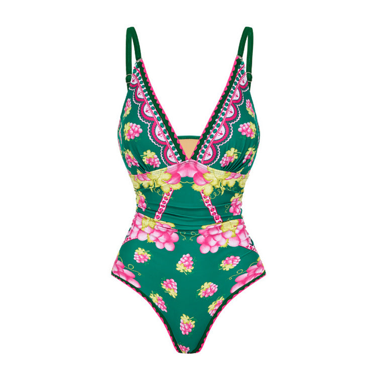 Damen Stylish Elegantes Badeanzug- und Rockset Echo Archiv
