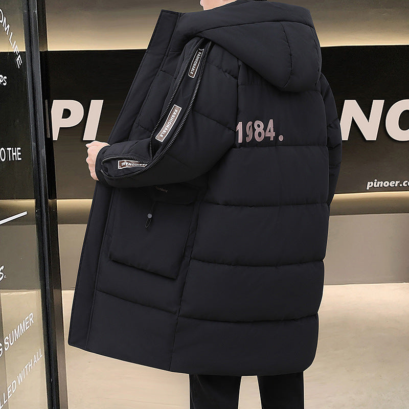 Damen Langen gefütterten Winterparka Echo Archiv