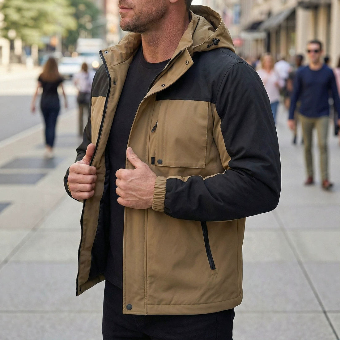 Herren Moderne Funktionsjacke – Taviero