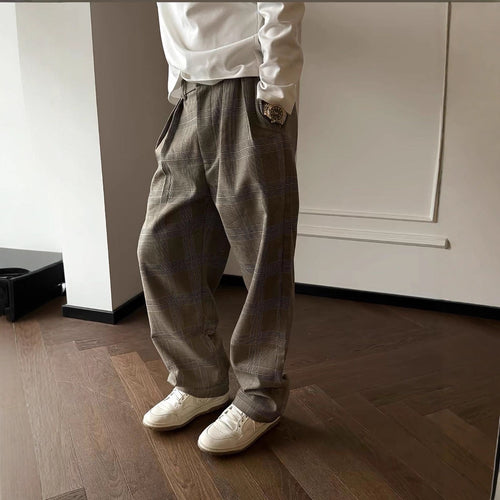 Herren Elegante und lässige Karohose Echo Archiv