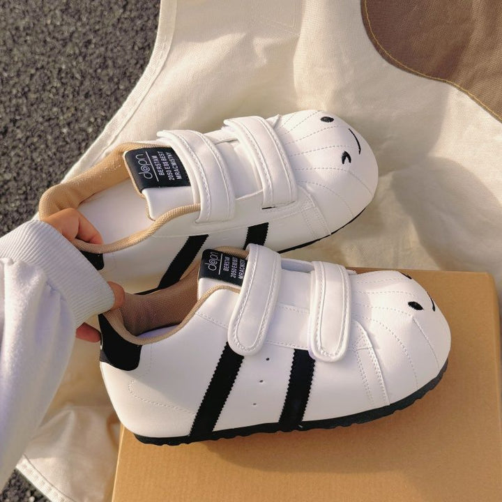 Damen Bequeme Sneaker mit Klettverschluss und sportlichem Design Echo Archiv
