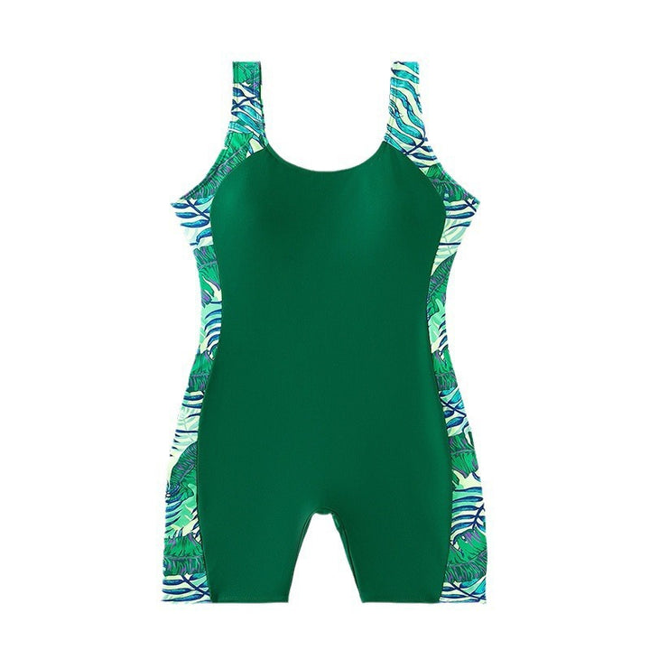 Damen Einteiler Badeanzug mit floralem Seitendesign Echo Archiv
