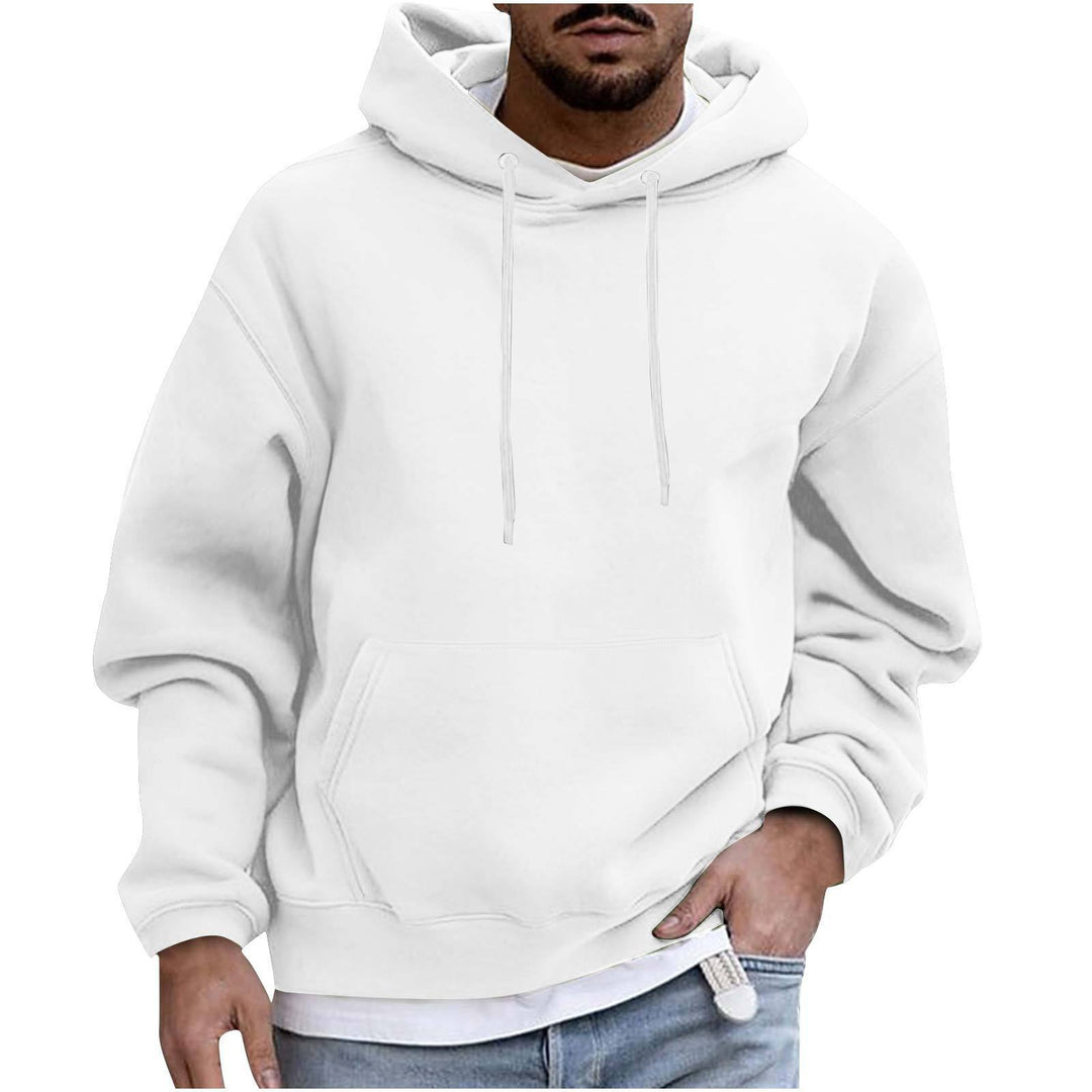 Herren Kapuzenpullover mit übergroßem Schnitt und praktischen Kängurutaschen Echoarchiv