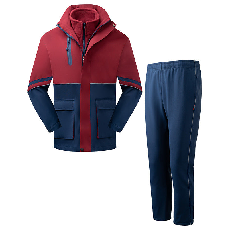 Herren Multifunktionale Sportjacke und Jogginghose Set Echoarchiv