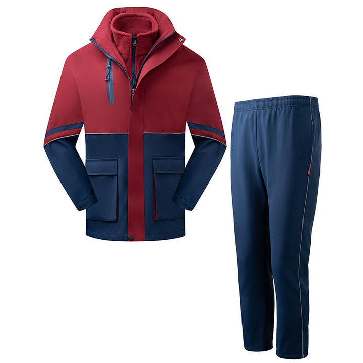 Herren Multifunktionale Sportjacke und Jogginghose Set Echoarchiv