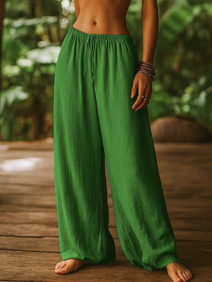 Damen Weite Leinenhose Echo Archiv