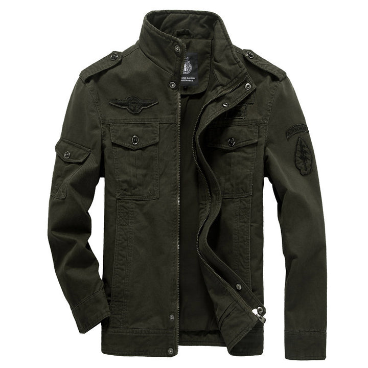 Herren Robustere Canvas Fieldjacke mit Epauletten, Brust- und Ärmeltaschen Echo Archiv