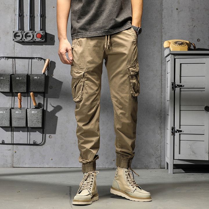Herren Urbaner Cargojogger mit elastischem Komfortbund, Organizer‑Taschen und gerippten Bündchen Echo Archiv
