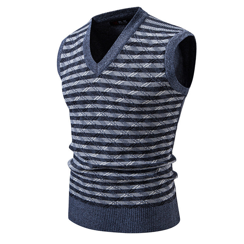 Herren ärmelloser Pullover Echoarchiv