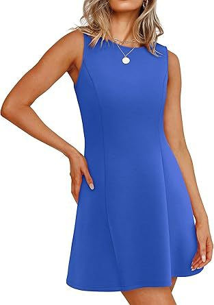 Damen ärmelloses A-Linien Kleid mit zeitlosem Schnitt Echoarchiv