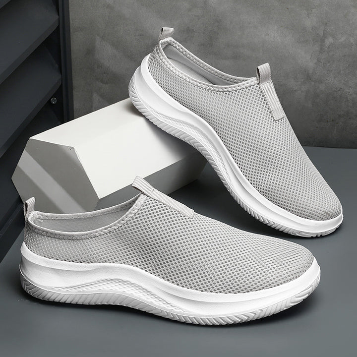 Unisex nan leichter Netzgewebe-Schlupf-Sneaker mit atmungsaktivem Obermaterial, dämpfender EVA-Zwischensohle und rutschfester Profilsohle Echo Archiv