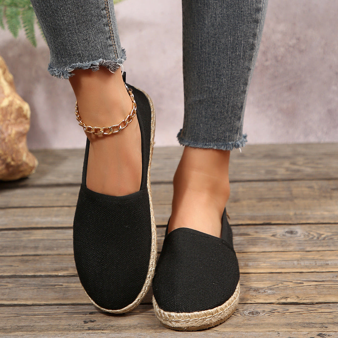 Damen Espadrilles mit rutschfester Sohle und anatomischem Fußbett – Lioré