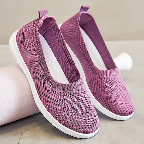 Damen Bequeme Slip-On Sneakers aus atmungsaktivem Material Echo Archiv