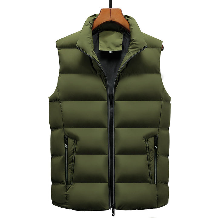 Damen Wattierte ärmellose Jacke – Célinea