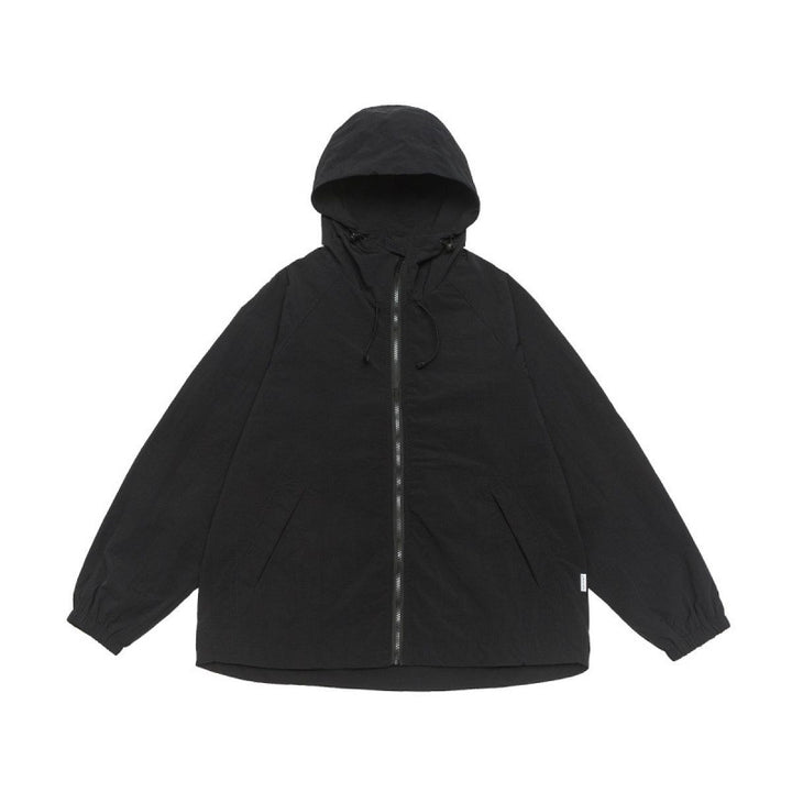 Unisex Weitgeschnittene Kapuzenjacke im Parka‑Style mit verlängertem Rückenteil und Tunnelzug Echo Archiv