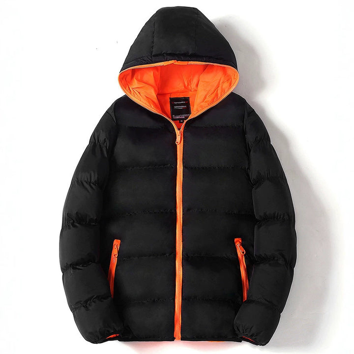 Herren nan winddichte Mikrofaser-Steppjacke mit gesteppter Thermopanel-Konstruktion und Kontrastfutter Echo Archiv