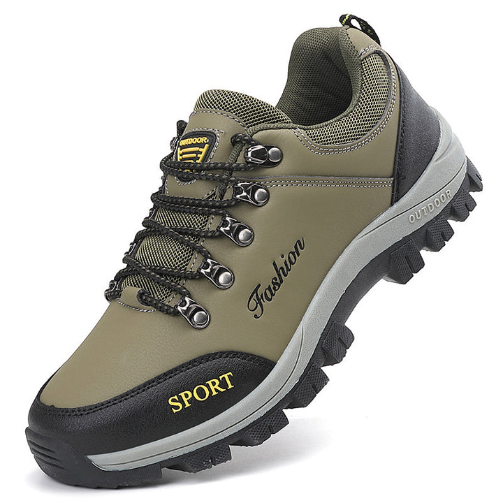 Herren nan robuste Trekkinghalbschuhe mit Metallösen, verstärkter Zehenkappe und griffiger Outdoor-Laufsohle Echo Archiv