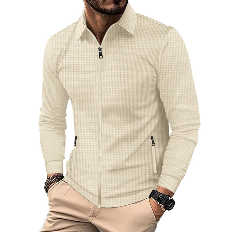 Herren atmungsaktive Smart Casual Jacke Echoarchiv