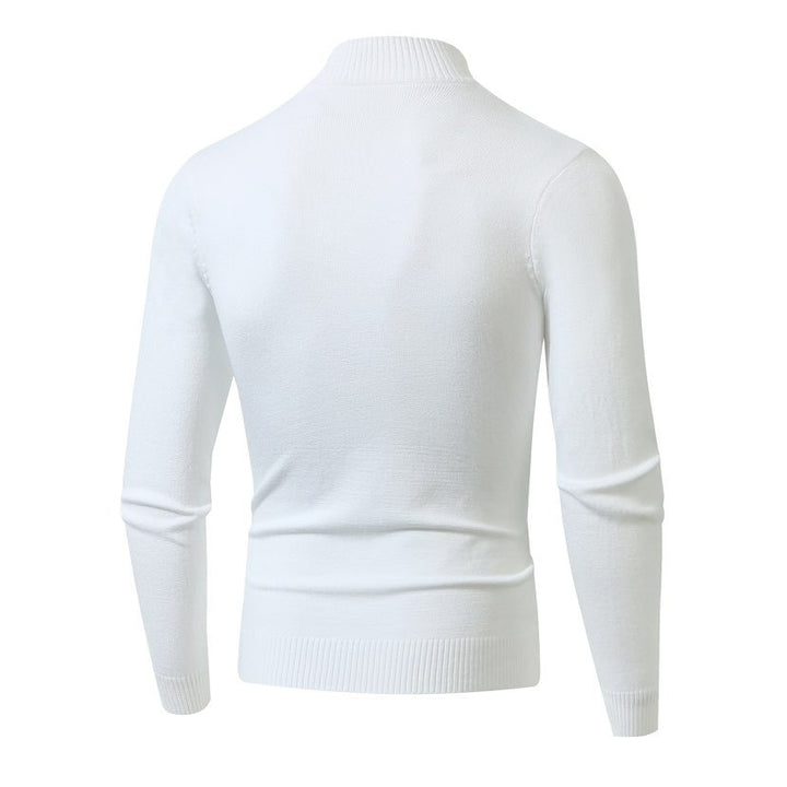 Herren Strickpullover mit modernem Strukturmuster Echoarchiv