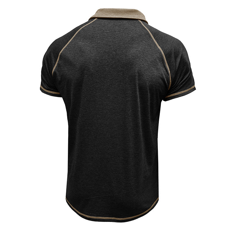 Herren Polo-Shirt mit modernem Raglan-Schnitt Echoarchiv