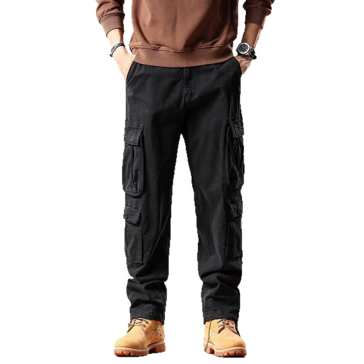 Herren Robuste Cargohose aus Baumwoll-Twill mit Mehrfachtaschen Echo Archiv