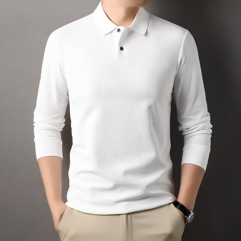 Herren Poloshirt mit langem Arm aus atmungsaktivem Funktionsmaterial Echoarchiv