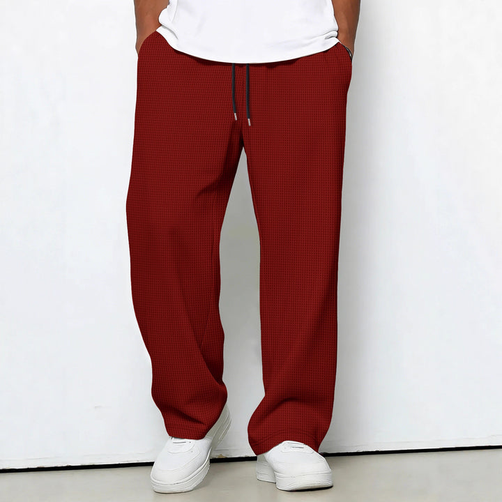 Herren lockere Jogginghose mit Kordelzug und seitlichen Eingrifftaschen – Sorevano
