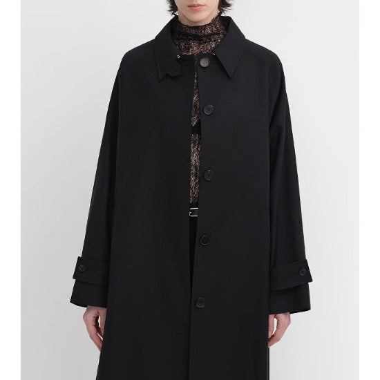 Damen Elegante lange Trenchcoat Echoarchiv