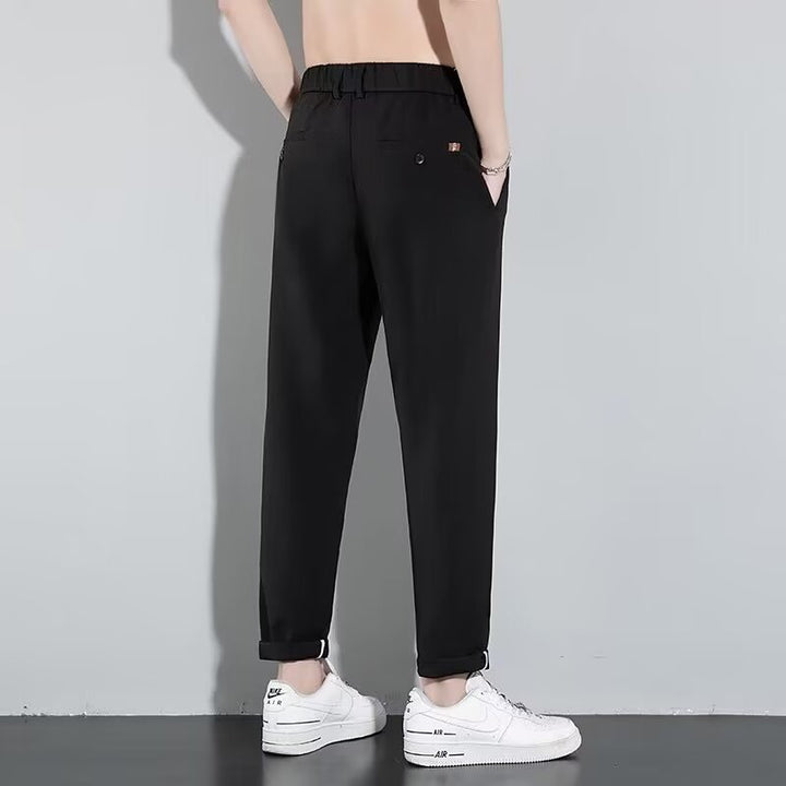 Herren schlanke Chino-Hose mit elegantem Schnitt und atmungsaktivem Material Echoarchiv