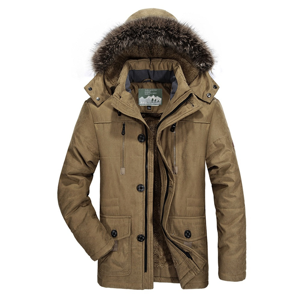 Herren Warm gefütterte Jacke Echo Archiv