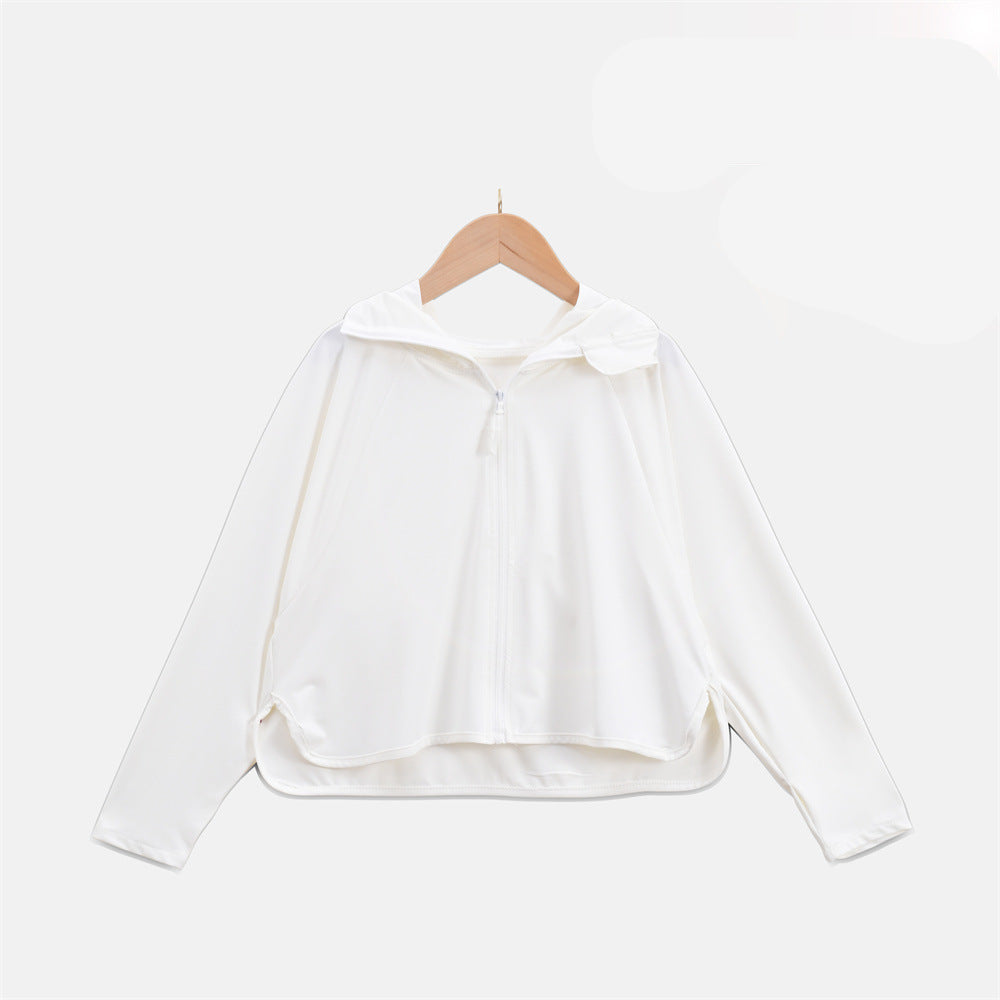 Damen Leichte UV-Schutzjacke mit Kapuze und atmungsaktiven Eigenschaften Echo Archiv