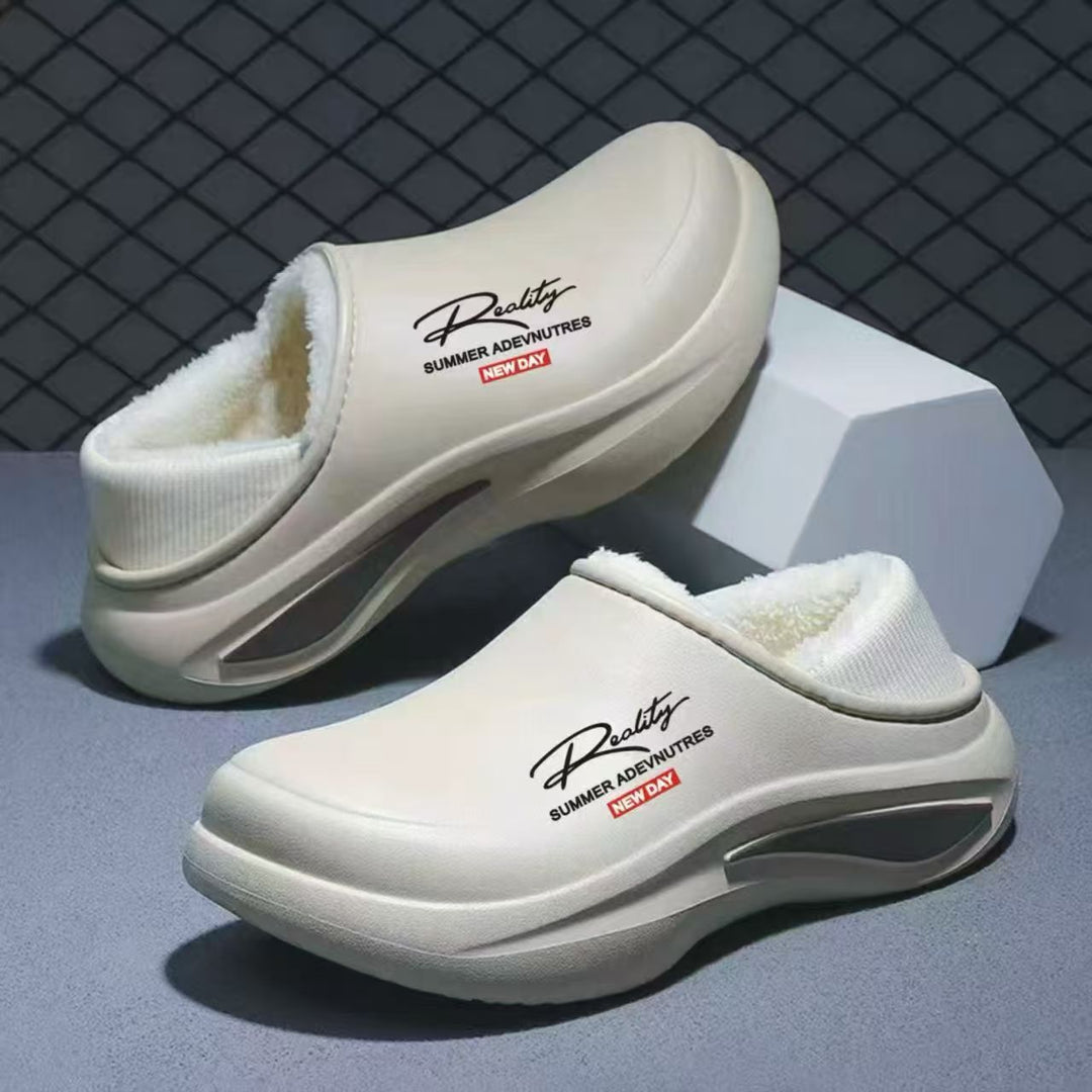 Damen Wasserdichte gefütterte Thermo‑Clogs mit weichem Schaftkragen und stoßdämpfender Leichtsohle Echoarhiv
