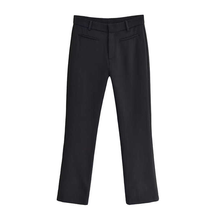 Damen Taillierter Cropped-Blazer mit Prinzessnähten und 5-Knopfreihe Echo Archiv