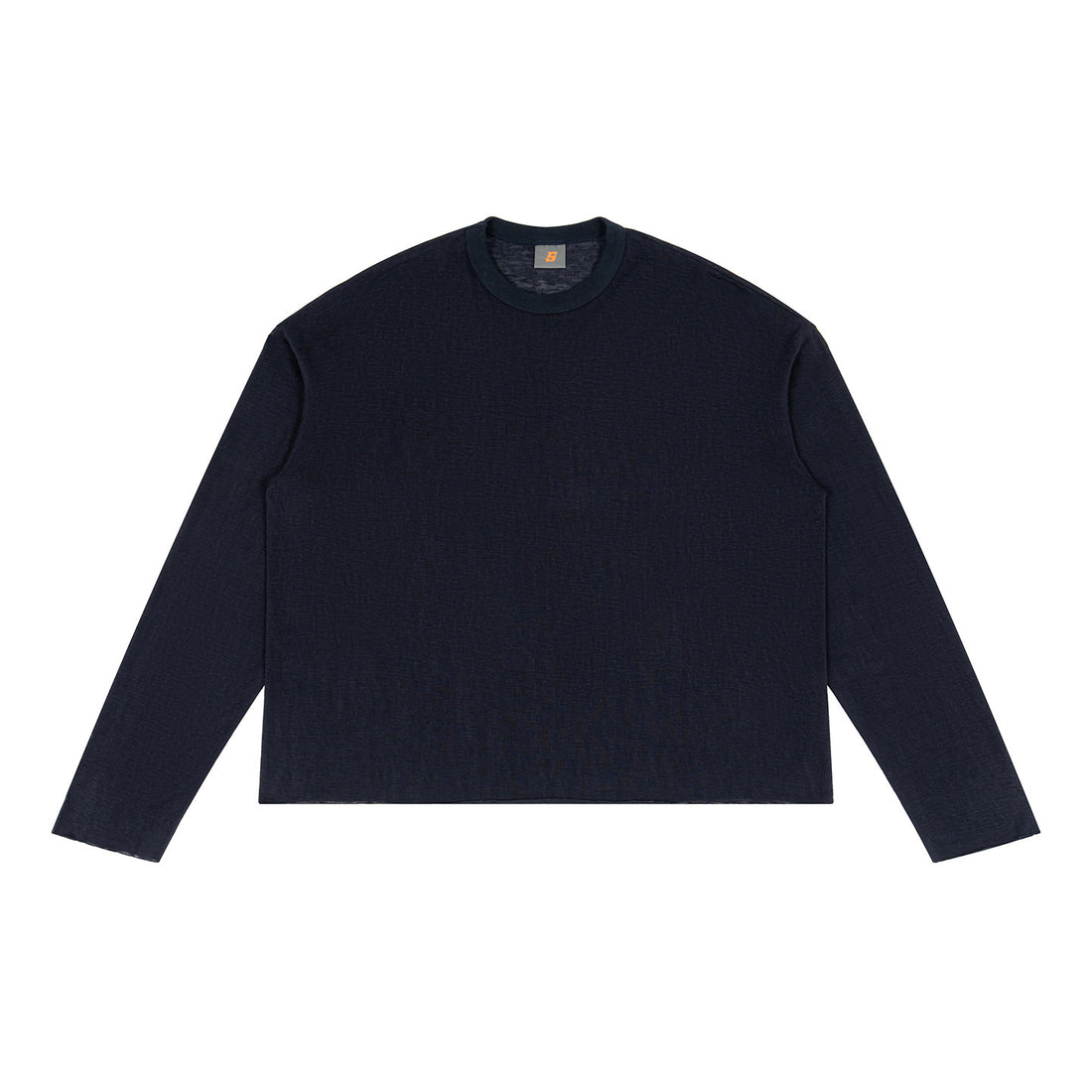 Herren Langarm Feinstrick-Pullover mit weiter Passform Echo Archiv