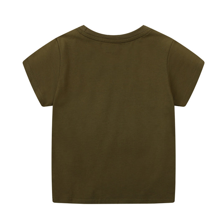 Kinder T-Shirt mit kreativem Löwen-Motiv Echo Archiv
