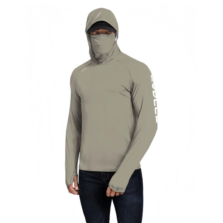 Herren Funktionales Outdoor Shirt mit Kapuze – Orvano