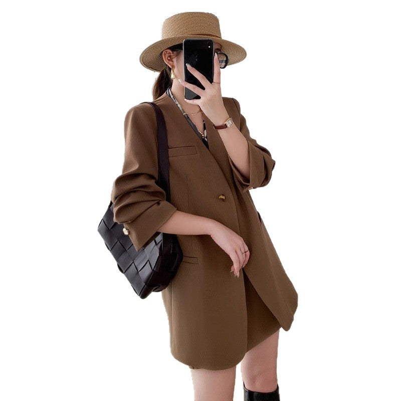 Damen Eleganter Blazer mit Rock Echoarchiv