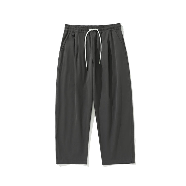 Damen Cropped-Komforthose mit elastischem Bund und Tunnelzug Echoarchiv