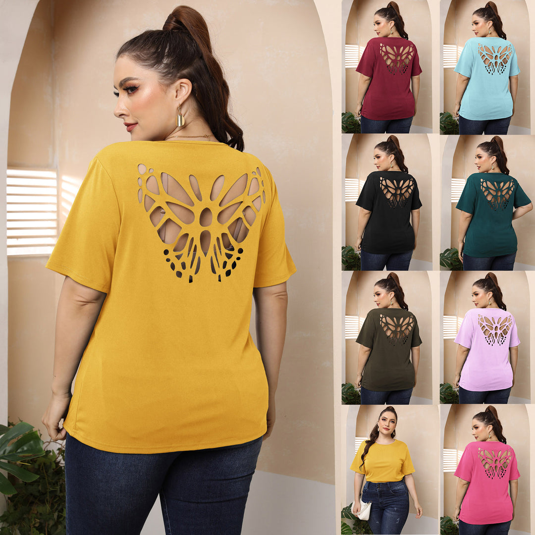 Damen modisches Basic T-Shirt Echo Archiv