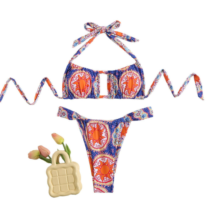 Damen Bikini-Set mit trendy Paisley-Muster Echo Archiv