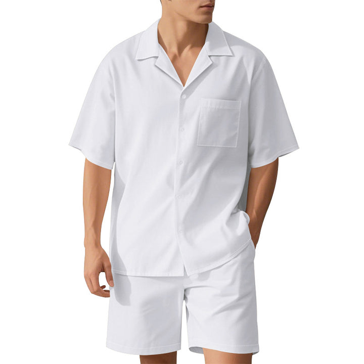 Herren luxuriöses Freizeit Set aus atmungsaktivem Stoff Echoarchiv