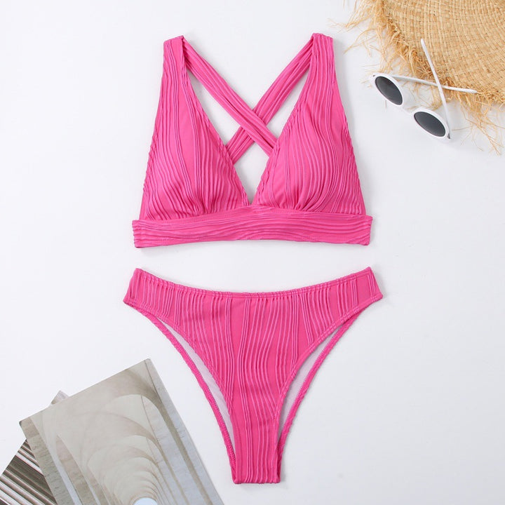 Damen Design Bikini mit gerafften Details Echo Archiv