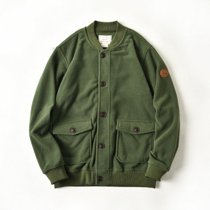Herren Fleecejacke mit praktischen Taschen – Taviero
